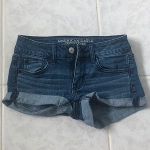 American eagle jean shorts